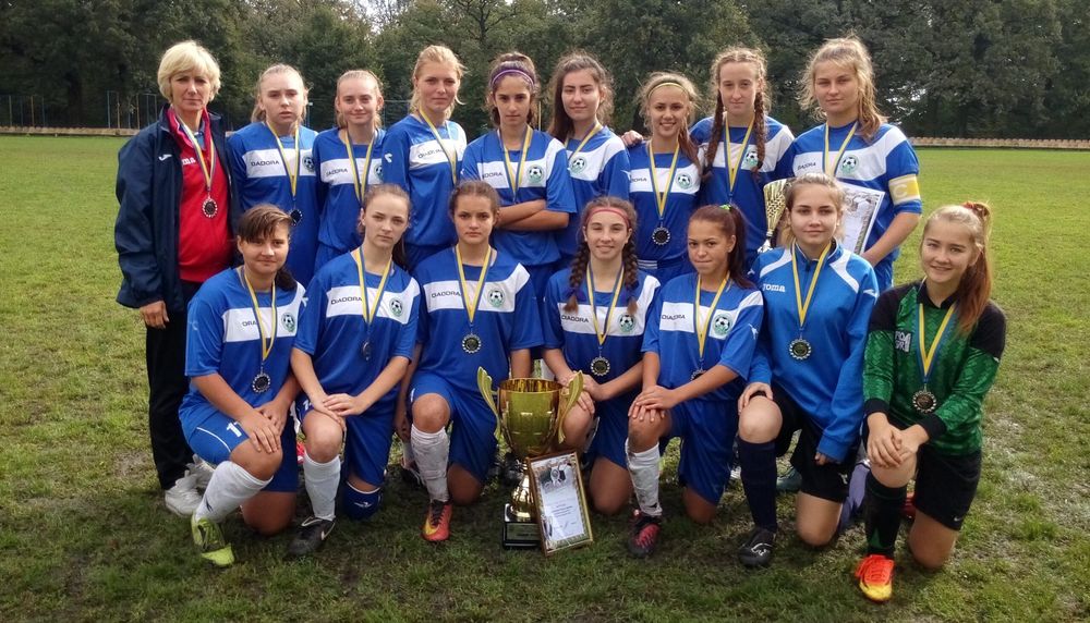 Ю-15, Тернопіль, Чемпіонат України серед дівчат, до 15 років, Перша ліга, дівочий футбол, Збірна Сумської області