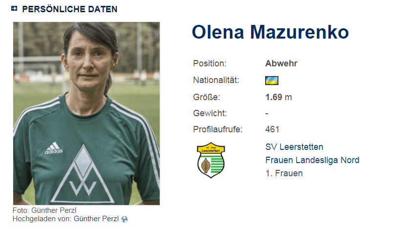 Олена Мазуренко, Елена Мазуренко, Нюрберг, Olena Mazurenko, SPIELERSTATIONEN, капітан збірної, Україна, женский футбол, жіноча збірна футбол, ФФУ, SV Leerstetten Олена Мазуренко, Елена Мазуренко, Нюрберг, Olena Mazurenko, SPIELERSTATIONEN, капітан збірної, Україна, женский футбол, жіноча збірна футбол, ФФУ, SV Leerstetten
