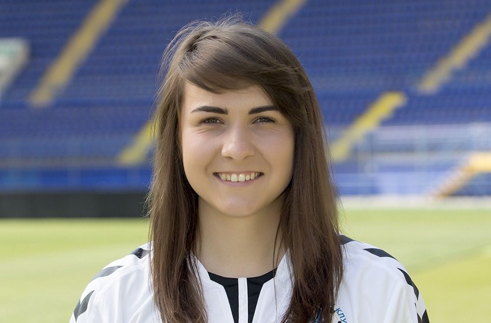 Сезон 2018/2109, ліга чемпіонів, жіноча збірна, женский футбол, UEFA Women's CL, УЄФА, Ліга Чемпіонів жіноча, UWCL, Харків, Житлобуд-1, Жилстрой-1, Анна Петрик