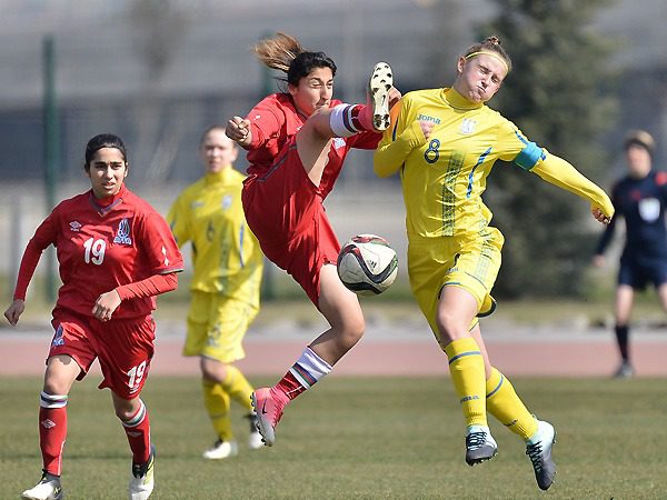 МиЗбірна, WU-17, Паламарчук, дівоча збірна України з футболу, Ю-17, жіноча збірна, відбір Чемпіонату Європи, женский футбол, Азербайджан