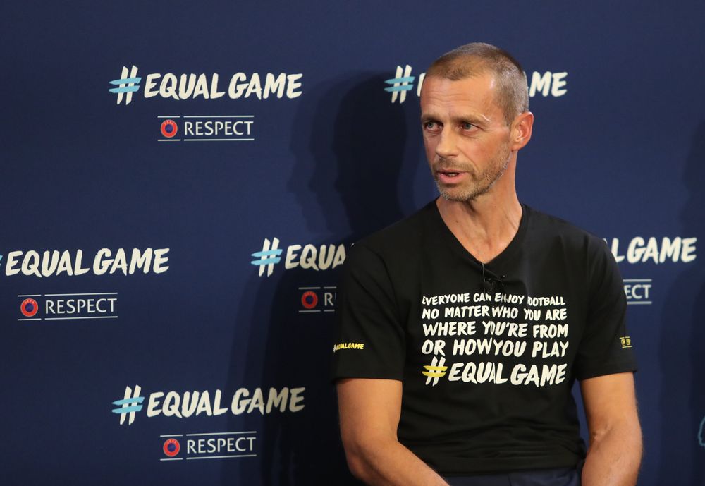 УЄФА, UEFA, Александер Чеферин, президент, UEFA President, Aleksander Čeferin, #Equalgame