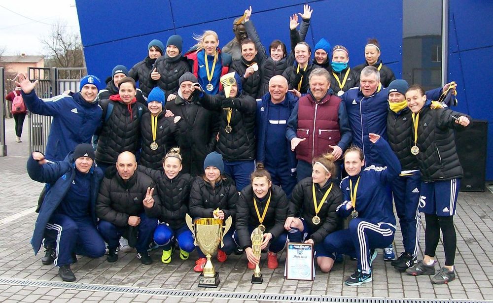 історія змагань, Всеукраїнські зимові змагання, жіночий футбол України, ФФУ, Асоціація, женский футбол, футбол серед жінок, Переможці та призери, Жилстрой-1, ЖФК