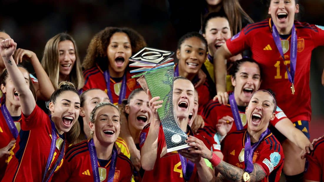 spain_v_france_-_uefa_women_s_nations_league_2024_final Ліга Націй УЄФА. Фінал 2024. Іспанія - Франція - 2:0. Огляд матчу