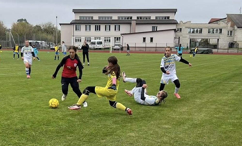 Ю-13 Дівоча футбольна ліга України 2025/26: у чемпіонаті зіграно чотири тури