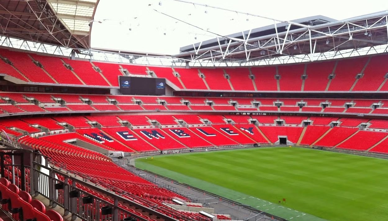 Wembley Stadium in London